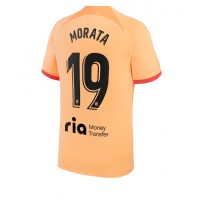 Dres Atletico Madrid Alvaro Morata #19 Rezervni 2022-23 Kratak Rukav